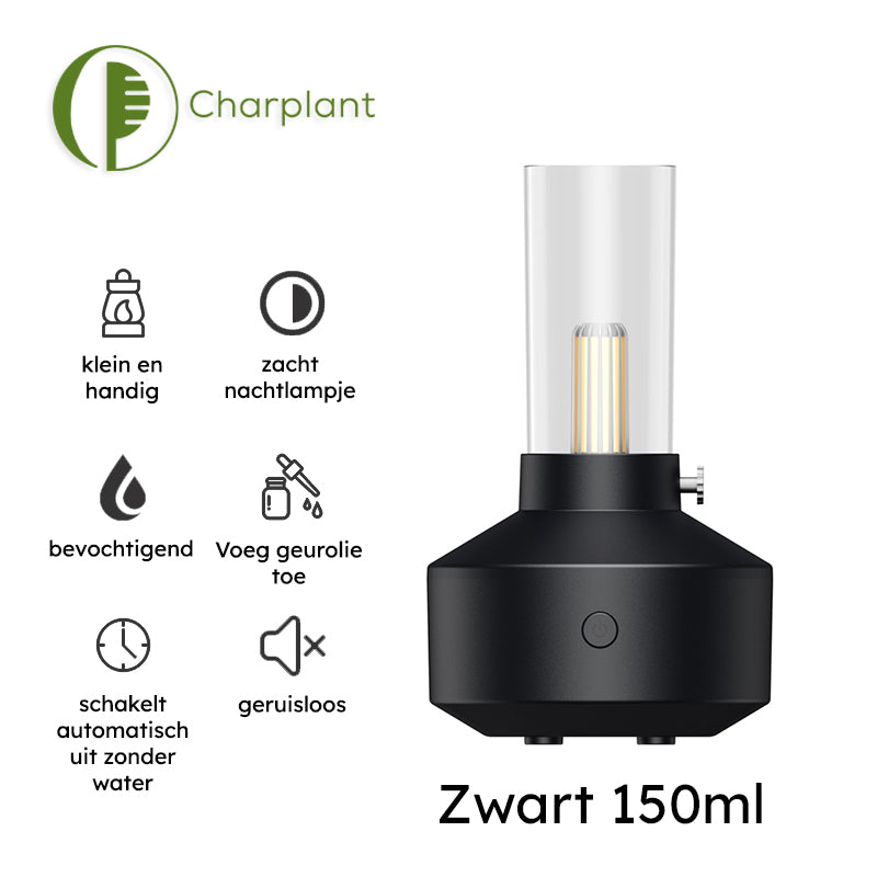 Zen Air™ bevochtiger met olielamp model
