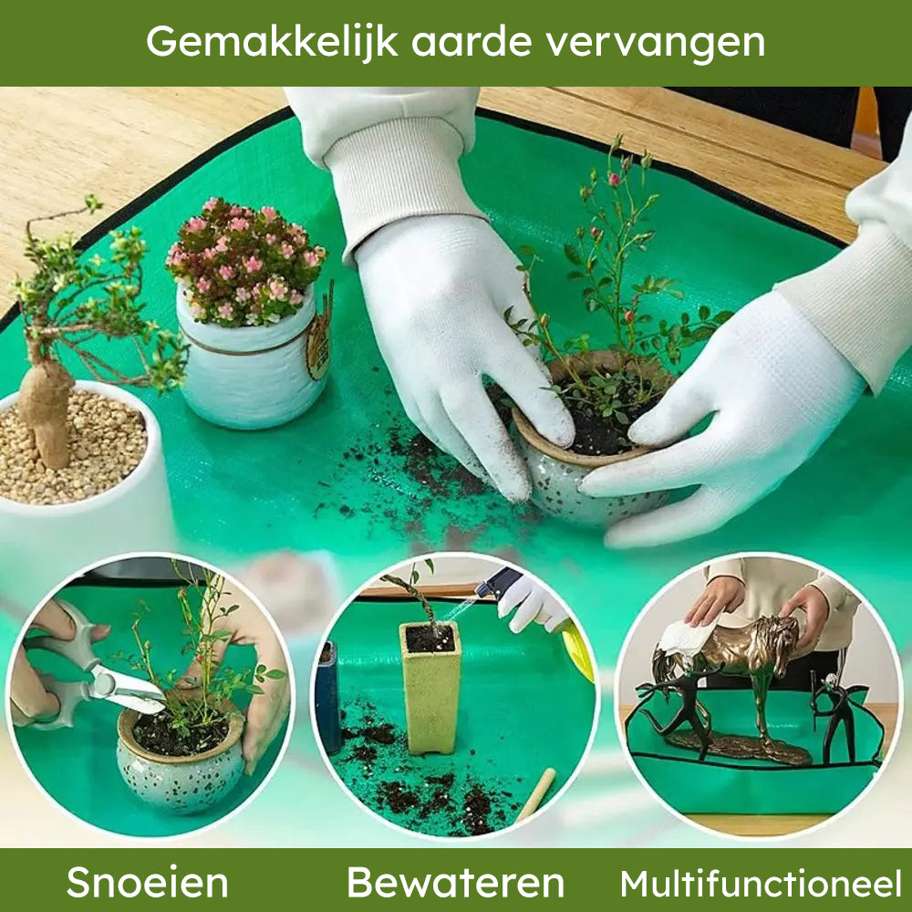 Botanic Mat™ | Efficiënt ompotten