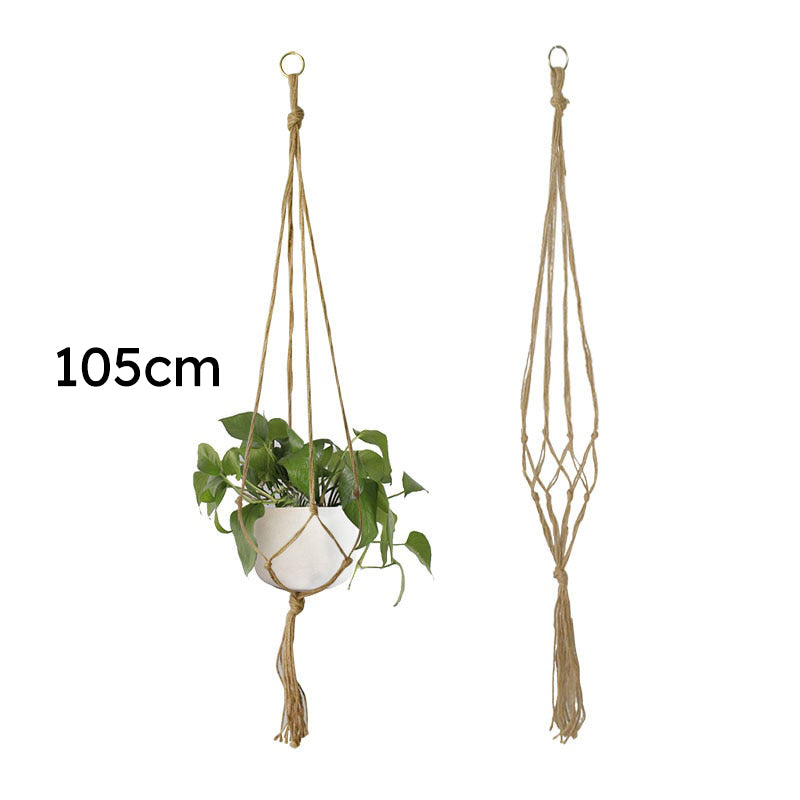Handgemaakte Macrame plantenhangers | 5 Varianten