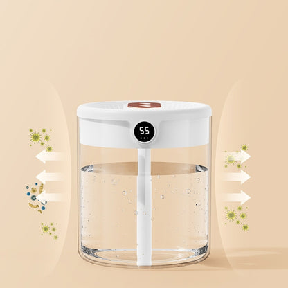 H₂O Humidifier™ 2L mét vochtmeter | Incl. gratis filters