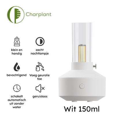 Zen Air™ bevochtiger met olielamp model