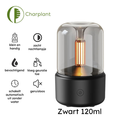 Zen Air™ bevochtiger met olielamp model