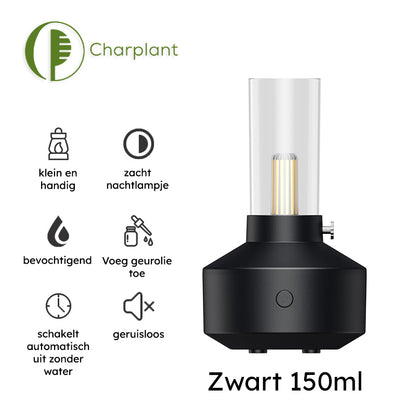 Zen Air™ bevochtiger met olielamp model