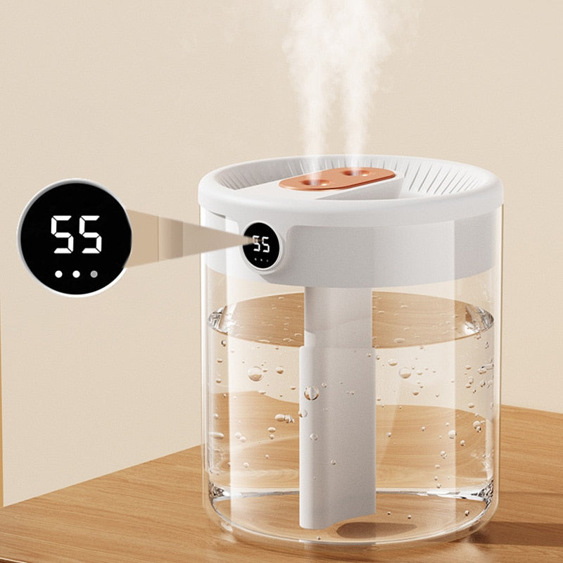 H₂O Humidifier™ 2L mét vochtmeter | Incl. gratis filters